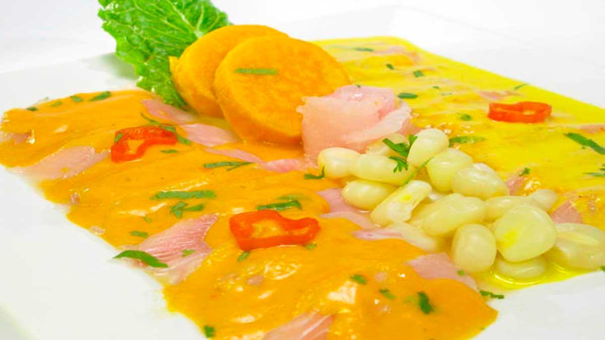 Carpaccio peruviano tiradito carpaccio peruviano